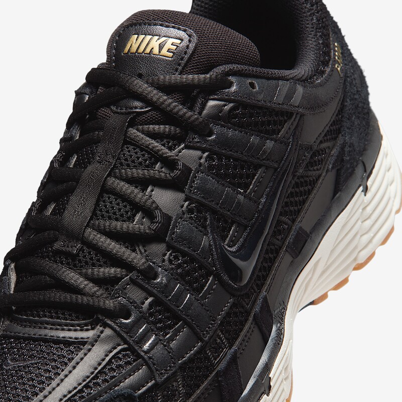 [ナイキ] P-6000 スエード [P-6000 SUEDE] ブラック/メタリックゴールドグレイン/セイル/ブラック HF0015-001 Nike P-6000 Suede 